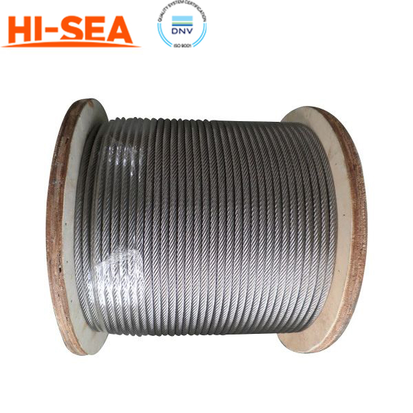 24W×7 Galvanized Non-rotating Steel Wire Rope for Hoisting